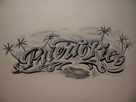 Puerto Rico by wega13art, via Flickr | Flag drawing, Puerto rico tattoo, Bible quote tattoos