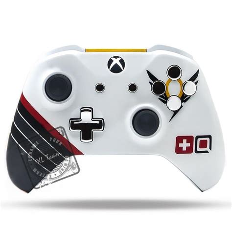 Custom Xbox One S Controller Overwatch Mercy with Chrome » Petagadget