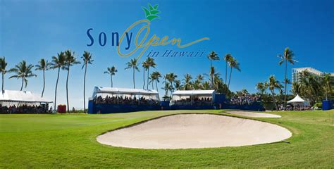 Sony Open in Hawaii PGA Tour Event to be Recorded in 4K