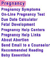 On-Line Pregnancy Test