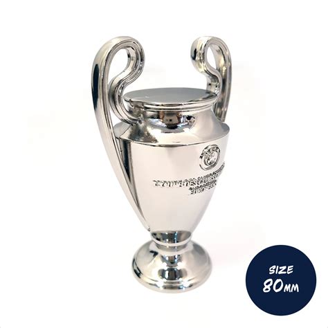 UEFA Champions League 80mm 3D Replica Trophy - UEFA Club Competitions ...