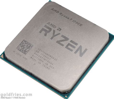 AMD Ryzen 7 1700X Review – goldfries