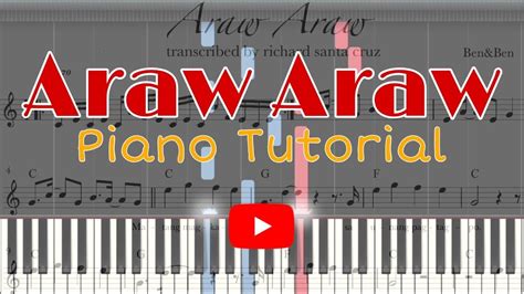 Araw Araw by Ben&Ben Piano Tutorial Chords - Chordify