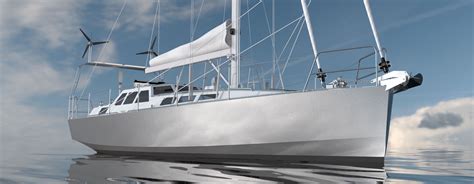 Aluminium centreboard sailboat design project - Li Yachts