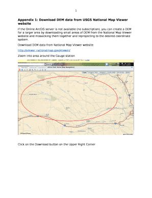 Appendix 1: Download DEM data from USGS National Map Viewer website - snr unl Doc Template ...