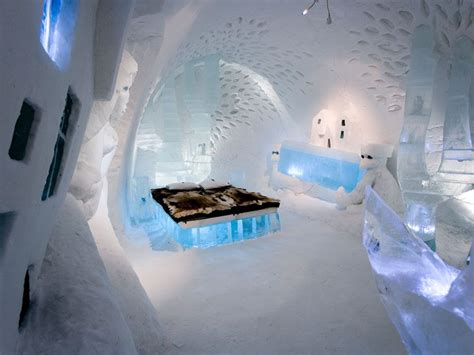 Watch the Northern light from an Ice Hotel in Sweden. | Ice hotel ...