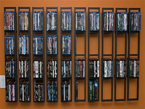 40 DVD Storage Ideas - Organized Movie Collection Designs