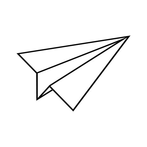 paper plane logo 17263832 Vector Art at Vecteezy