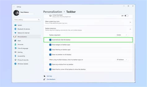How to hide the taskbar in Windows 11 | Tom's Guide