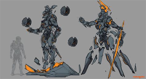 Gabo Garza - FINAL CAVALIER | Robot concept art, Alien concept art, Halo armor