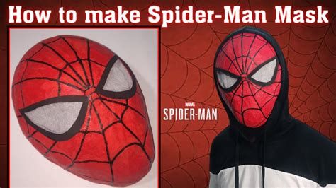 How to make Spider-Man Mask From Balloon and Paper | At Home | In easy ...