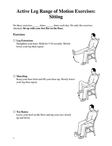 seated leg exercises for seniors | Brokeasshome.com