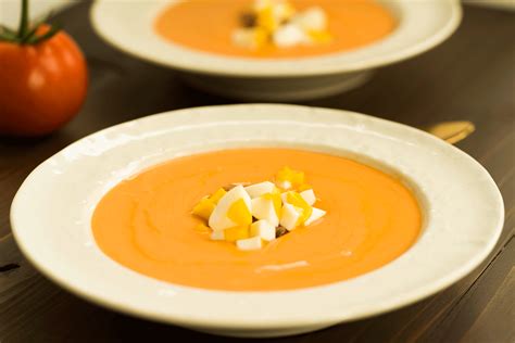 Creamy Spanish Cold Tomato Soup (Salmorejo) Recipe - Sweet and Sabroso