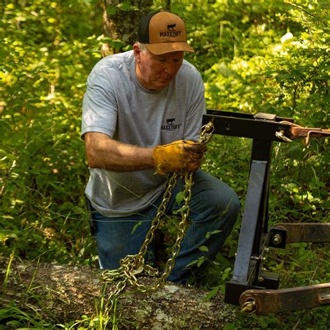 MAXXTUFF Heavy Duty 3-point Log Skidder Deluxe With Chain and - Etsy