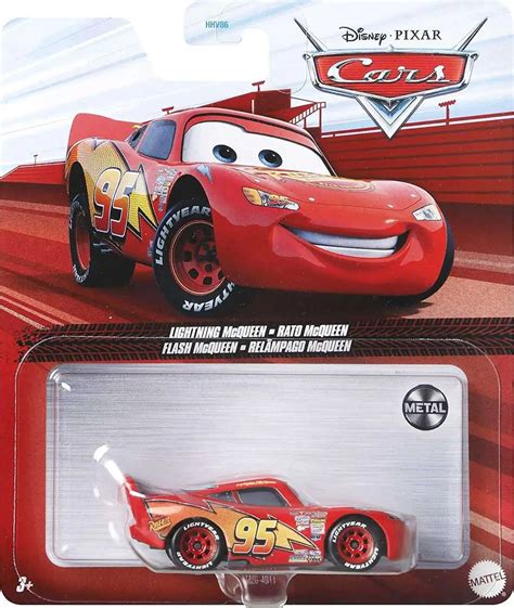 Disney Pixar Cars Cars 3 Metal Lightning McQueen 155 Diecast Car Mattel Toys - ToyWiz