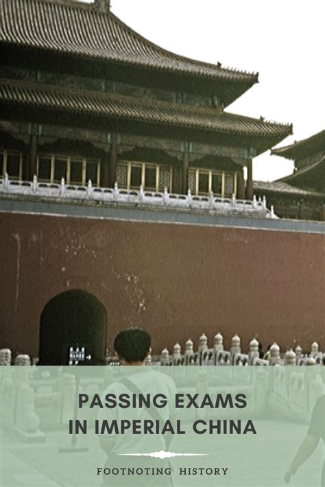 The civil service examinations in imperial China were not merely ...