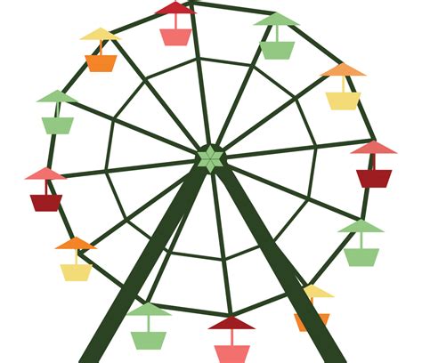 Pink clipart ferris wheel, Pink ferris wheel Transparent FREE for ...