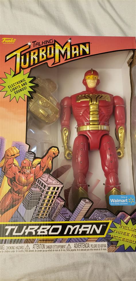 Turbo Man Action Figure found in Walmart! : r/christmas