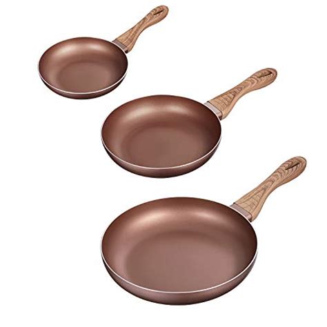 Frying Pan Set, Brewsly Specialty Non Stick Fry Pan, Induction Frying ...