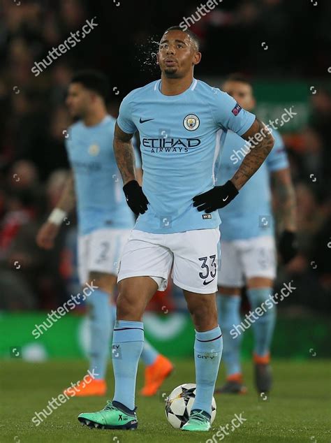 Gabriel Jesus Manchester City Reacts After Editorial Stock Photo ...