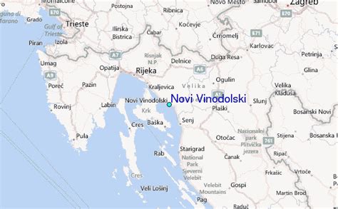 Novi Vinodolski Tide Station Location Guide