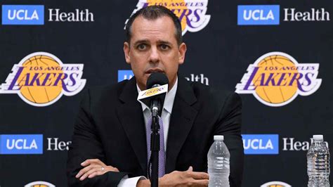 Lakers Coach Frank Vogel Praises Roster at Media Day