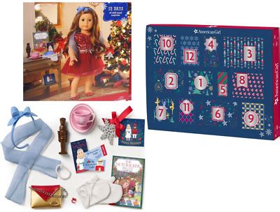 American Girl 12 DAYS OF CHRISTMAS + 12 ACCESSORIES Count Down Advent Calendar! 887961817027 | eBay