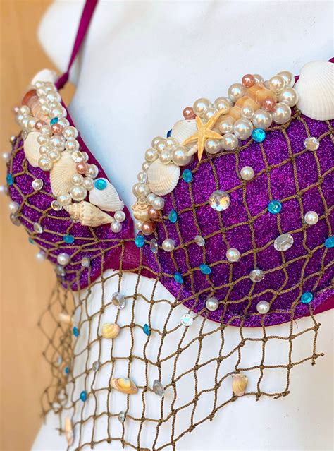 Mermaid Costume Mermaid Bra Sexy Mermaid Costume Mermaid - Etsy