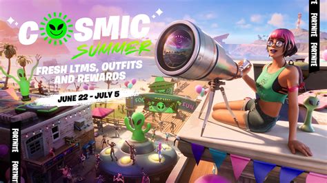 Fortnite Cosmic Summer: Pack for the Beach with New Rewards and More!