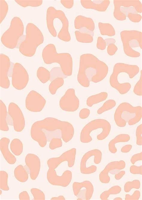 an animal print pattern in pink and white