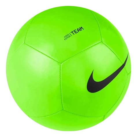 Nike Pitch Team Soccer Ball - Green/Black DH9796310 - AuthenticSoccer.com