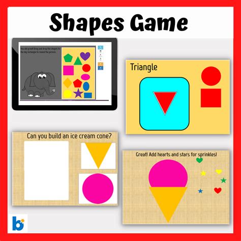 Shapes Game for Boom Learning