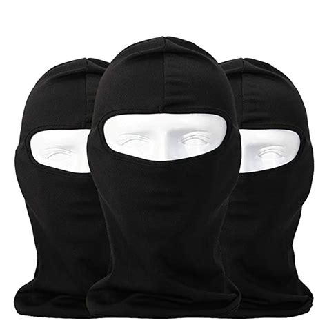 Clearance Sale Mijaution Outdoor Ski Motorcycle Cycling Balaclava Full Face Mask Neck Ultra Thin ...