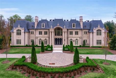 Chateau de la Roche – A $25 Million Limestone Mega Mansion In Alpine, NJ | Homes of the Rich