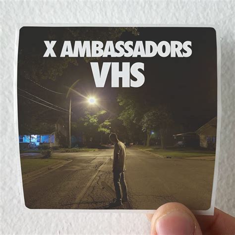 X Ambassadors Vhs Album Cover Sticker