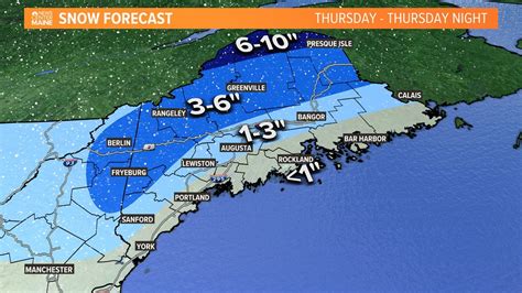 Maine weather forecast: Snow to turn to rain Thursday into Friday | newscentermaine.com