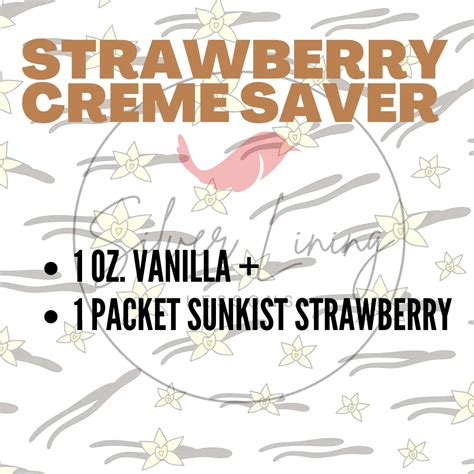 Strawberry Creme Saver Water – Silver Lining Lessons