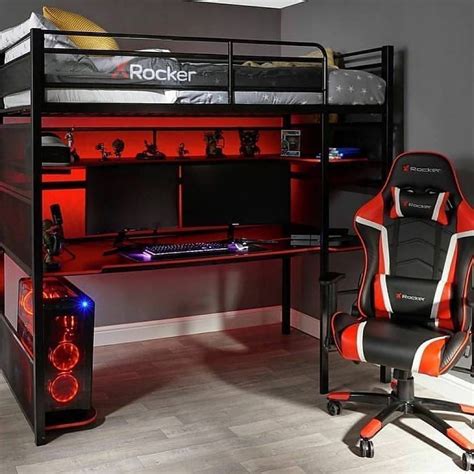 Gaming Setups - Chris on Instagram: “Tag someone who’d sleep in this 😜😜 Would you have this bed ...