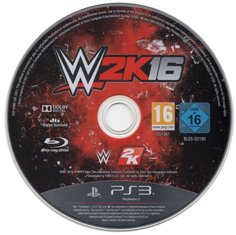 WWE 2K16 (2015) box cover art - MobyGames