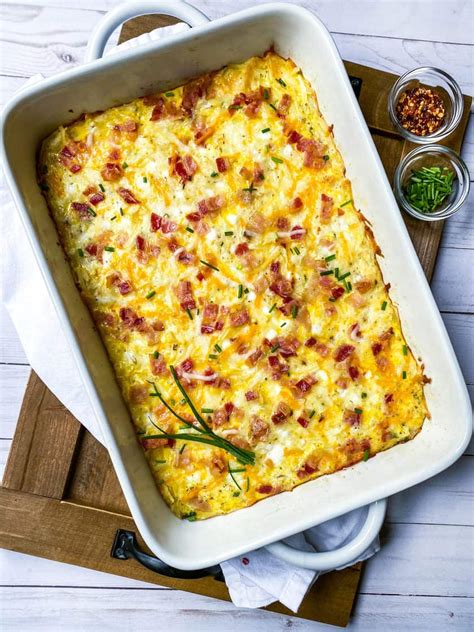 Easy Hashbrown Breakfast Casserole Recipe - 31 Daily