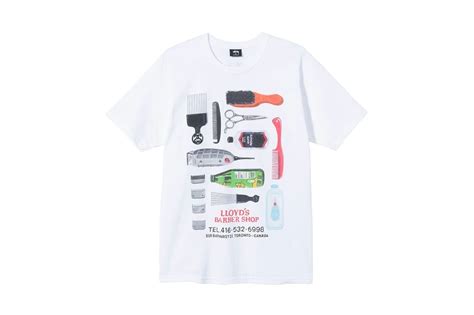 Stüssy Designs Charity T-Shirt for Lloyd's Barbershop | Hypebeast