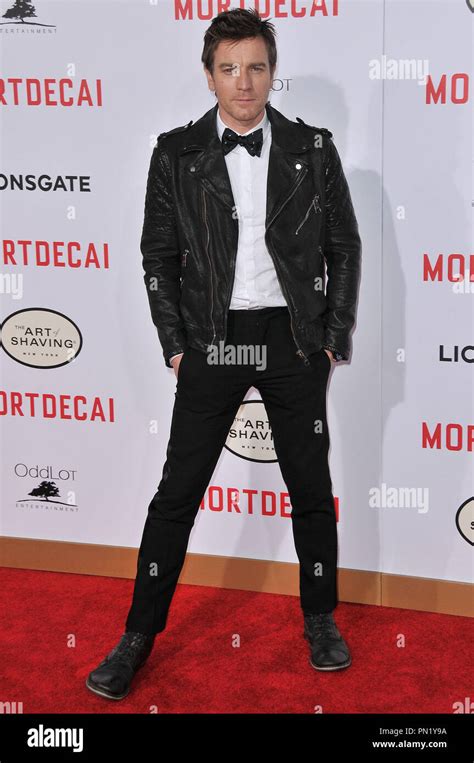 Ewan McGregor at the "Mortdecai" Los Angeles Premiere held at theTCL Chinese Theatre in ...