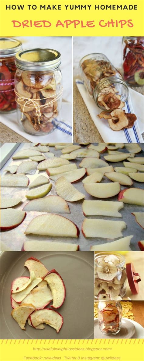 How To Make Dried Apple Chips At Home | Recipe | Useful Weight Loss Ideas