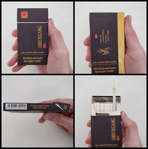 A packet of North Korean cigarettes : r/NorthKoreaPics