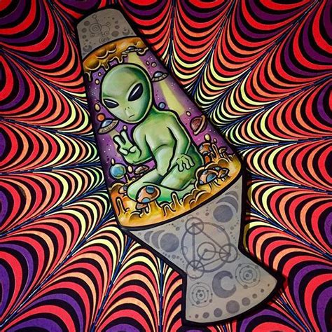 Resultado de imagen de trippy alien drawings | hugs not drugs ...