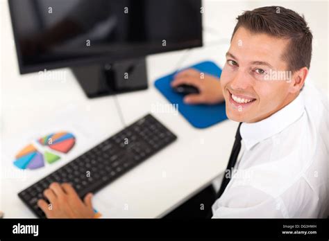 Computer overhead hi-res stock photography and images - Alamy