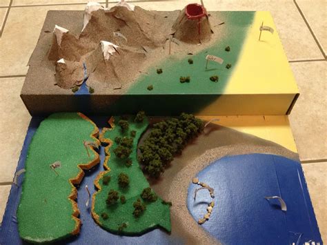 Landforms and Bodies of Water Project | Geography | Pinterest