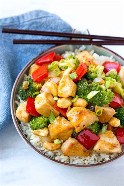 Spicy Chicken Stir Fry - Healthy Dinner Recipe for the whole family