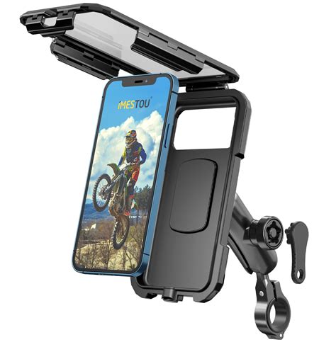 Buy iMESTOU Waterproof IP67 Motorcycle Ball Phone Bike Mobile Holder ...