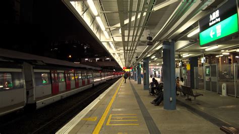 Subway Train At Night Free Stock Photo - Public Domain Pictures